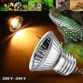 Turtle Warming Basking Lamp 25W, 50W and 75W  UVA + UVB Full Spectrum Sun Lamp